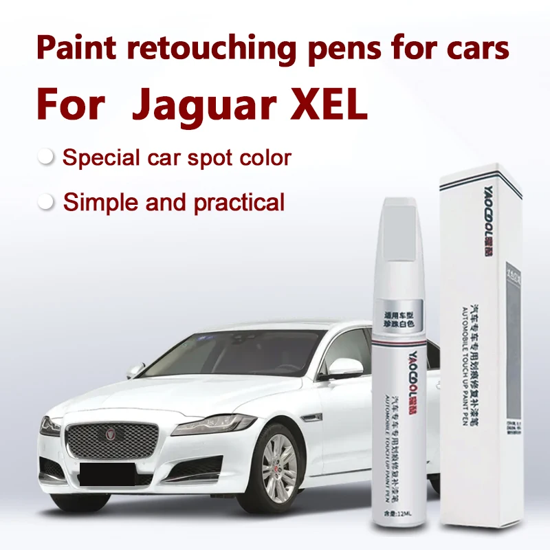 For Jaguar XEL Touch up pen Glacier White XFL Fpace Ftype Car Supplies Modification Accessories Original Jaguar