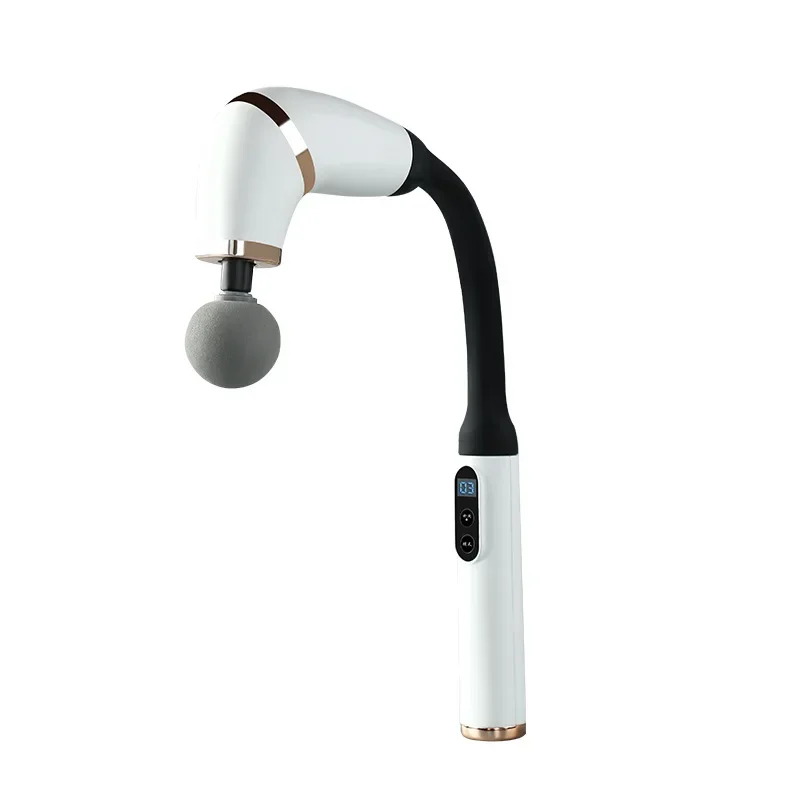 2024 Most Popular Powerful Deep Tissue Body Massager Fascia Gun Massage Hammer with Easy Use Extended U-Shaped Handle
