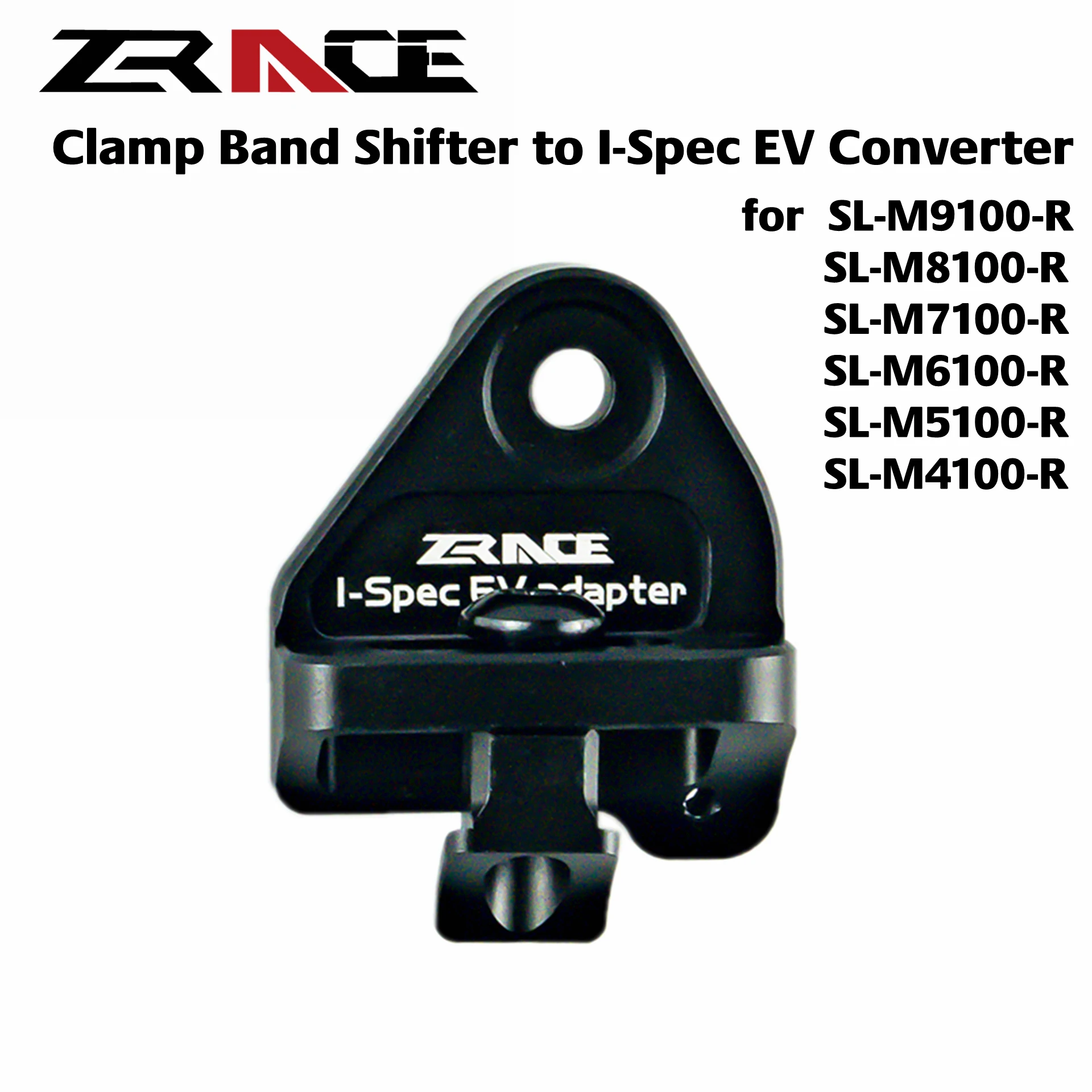 ZRACE Clamp Band Shifter To l-Spec EV Converter Adapter, For SL-M9100-R SL-M8100-R SL-M7100-R SL-M6100-R SL-M5100-R SL-M4100-R