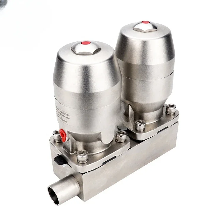 

Hot Sales Pneumatic Operation Of Sterile Multi-channel Metal Diaphragm Valve