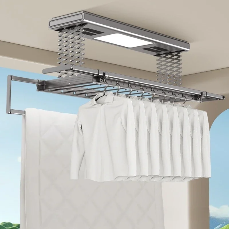 

Hand electric, drying rack, double row, intelligent remote control, drying, indoor, balcony