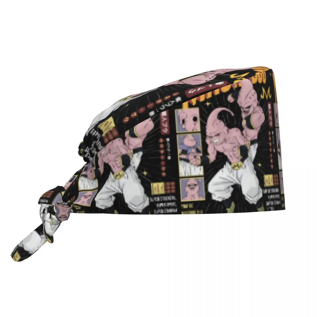 

D-Dragon B-Ball Supers Buus Cleaning Working Cap Comfortable Unisex Cartoon Anime Scrub Cap Surgicals Hat Nurse Scrubs Hat Nurse