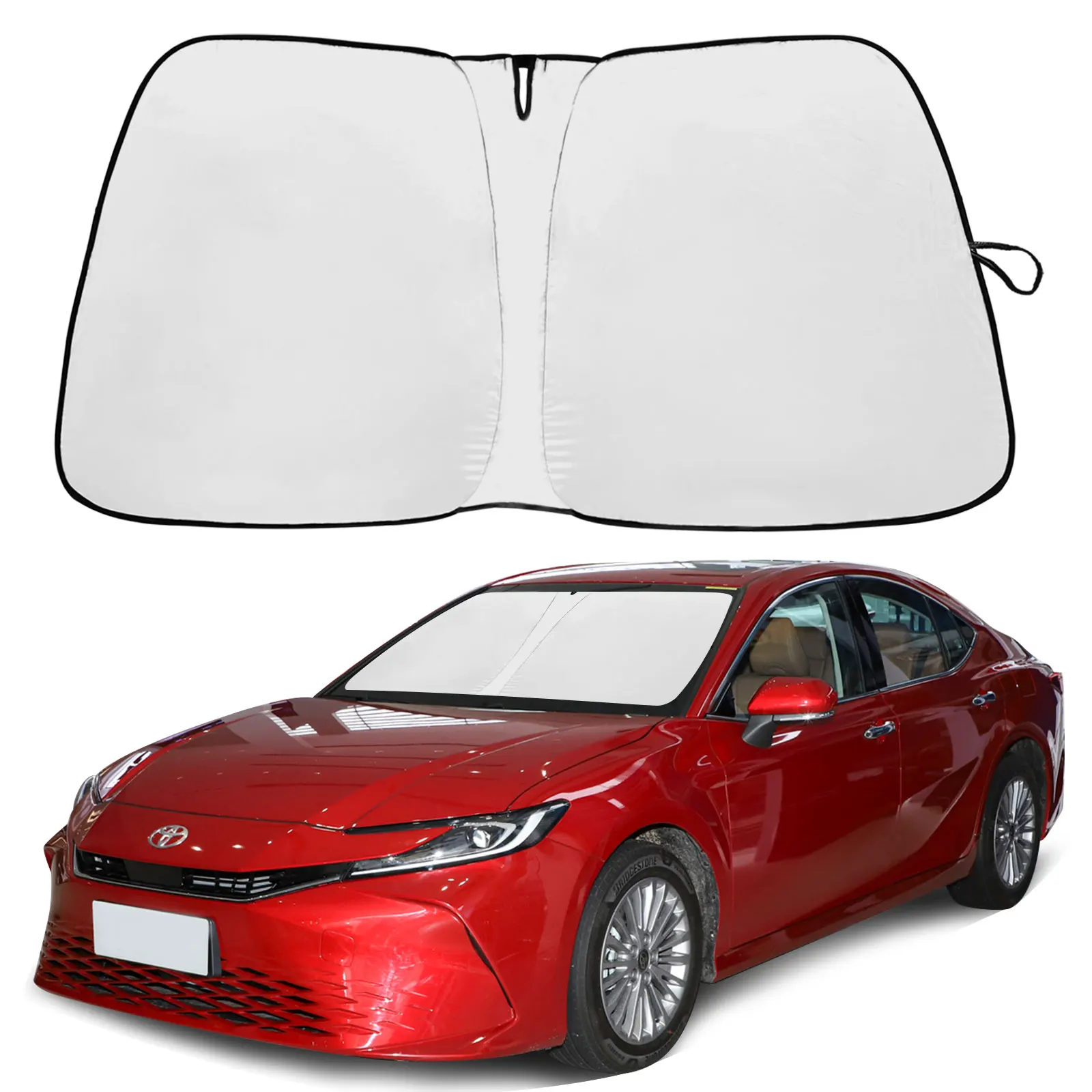 

Car Windshield Sunshade Cover for Toyota Camry 2019 2020 2021 2022 2023 Auto Front Window Sun Visor UV Protection Accessories