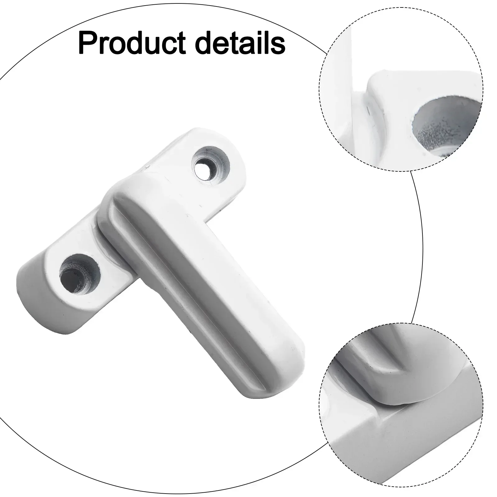 Parts Lock Home Fashionable Plastic Protection 180° Casement Convenient Easy Installation Versatility Practical