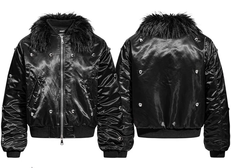 Trendy Chic Jacket Coats Men Women 2025 Winter New Stylish Padded Thickened Hooded Parkas Warm Long Sleeve Zipper Handsome Coats