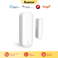 1Pcs Tuya Zigbee 3.0 Window Door Sensor Smart Home Wireless Door Detectors Security Protection Voice Control Alexa Google Home