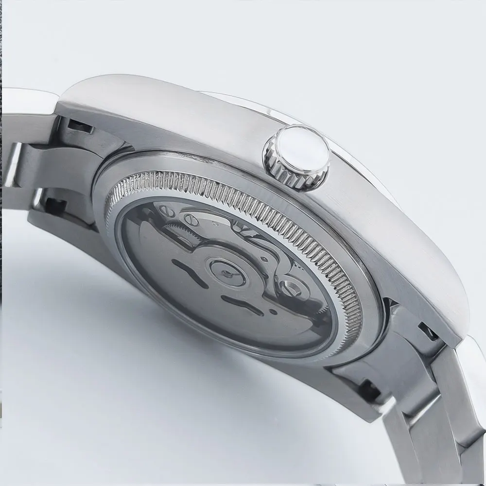 36/39 مللي متر Corgeut ساعة معصم رجالية فاخرة 10ATM الياقوت NH35 ساعة أوتوماتيكية للرجال Relojes para hombres شعار مخصص