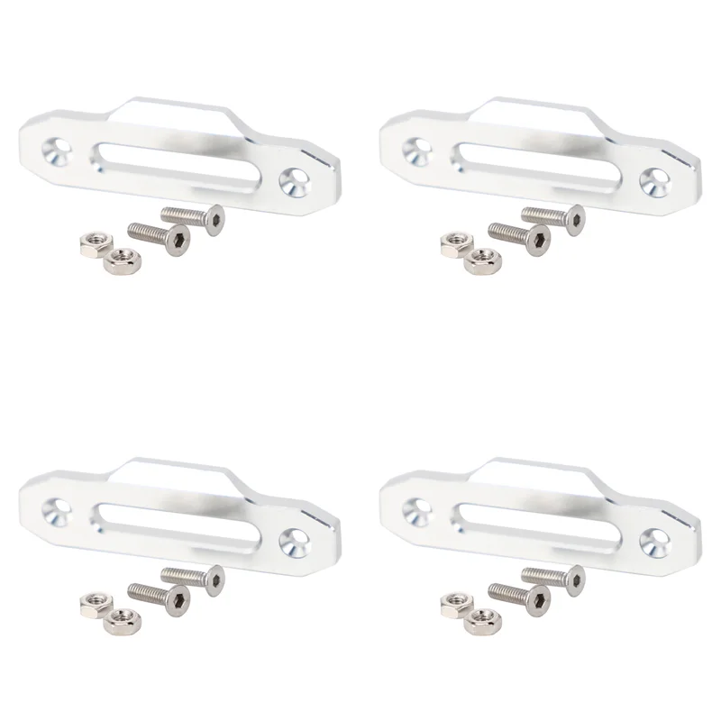 AS96-4X Legering Metaal Hawse Fairlead Lier Controle Mount Voor RC 4WD D90 1/10 RC Crawler