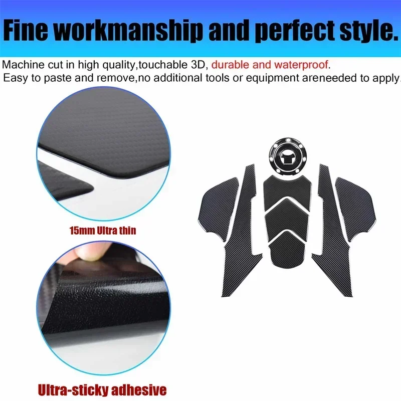 Motorcycle Fuel Tank Pad Sticker Gas Side Protect Decal Accessori Waterproof For Honda CB400X CB 500X 2019-2022 3M Frosted