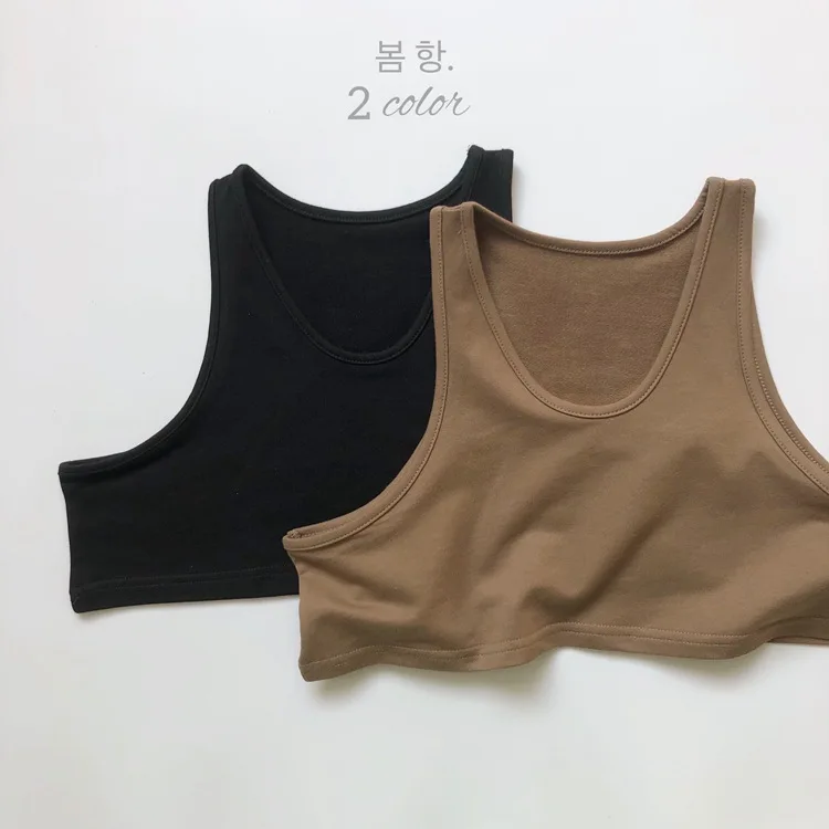 2026 Autumn New Children Sleeveless Vest Solid Boys Versatile Casual Cargo Vest Cotton Girls Loose Tops Kids Clothes