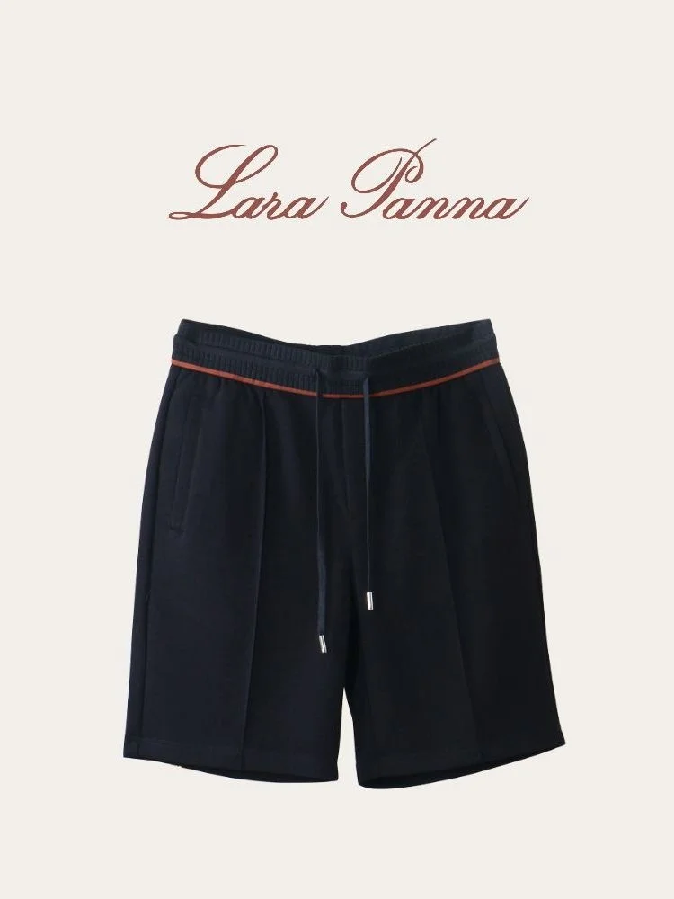 

Luxury Men's Golf Pants Straight Leg Casual ort orts Mid-Length Air Layering Old Money Sle Cotton Blend Fabric High Ela...