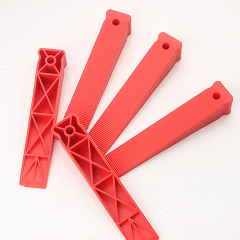 6pcs Locator Spacer Anti Slip Texture Plastic Wedge Set Leveling Position Wedges Shims Installer Cushion Block for Door Window