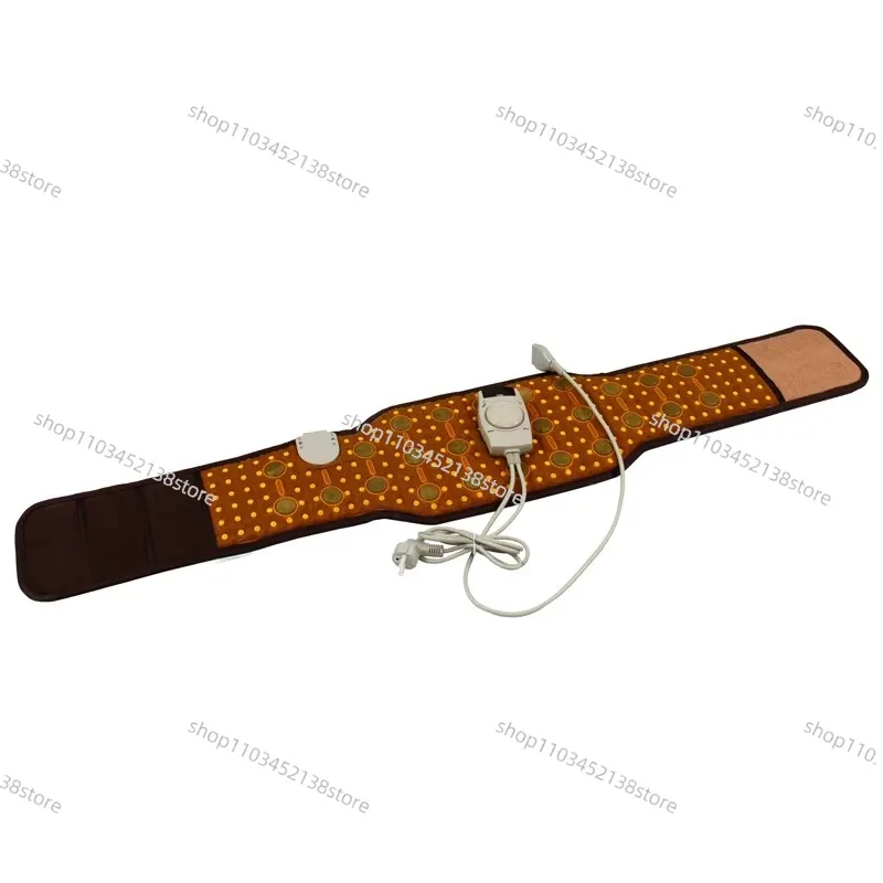 Far Infrared Thermal Jade Heating Pad Bio Ceramic Tourmaline Mat Back Pain Relief Massage Belt