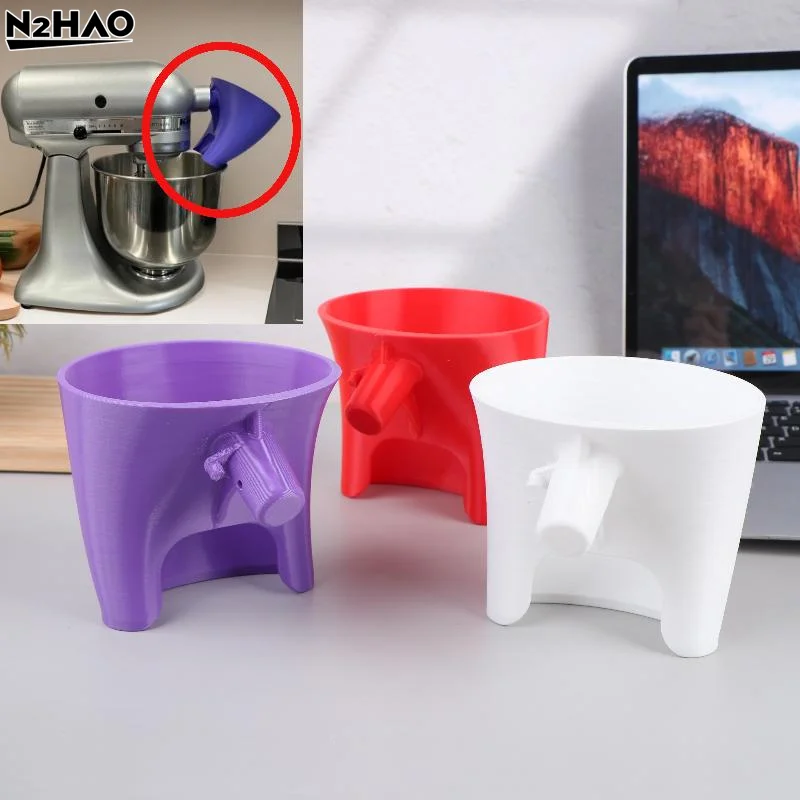 

Funnel For Kitchen Aid Artisan KSM150 Enables Guided Pouring Easy Pouring Design Prevents Spills And Messes