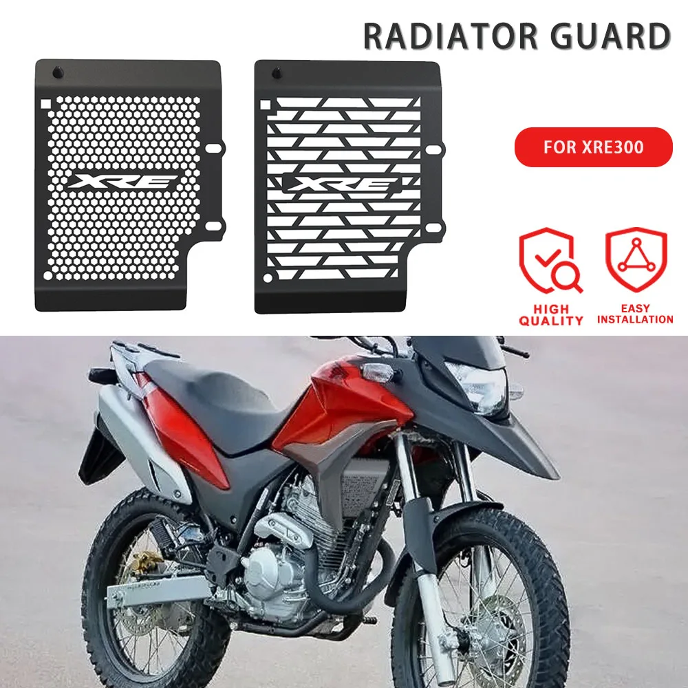Motorcycle FOR Honda XRE300 Radiator Guard Grille Cover Protection Oil Cooler guard XRE-300 2016-2023 2022 2021 2020 2019 2018