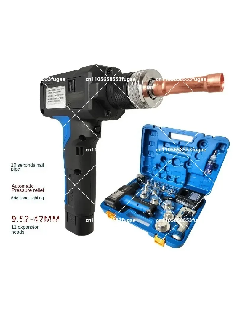 Electric Copper Tube Expander Flare Expander Portable Home Repair Tool for Air Conditioner with Lithium Battery