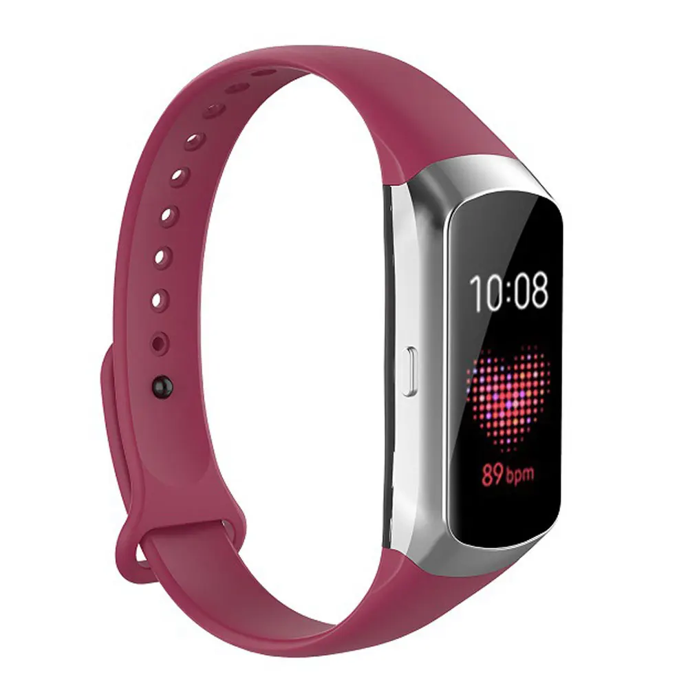 Silikonowy pasek do zegarka sportowego Pasek na nadgarstek do Samsung Galaxy Fit SM R370 Inteligentna bransoletka Pasek do zegarka Akcesoria
