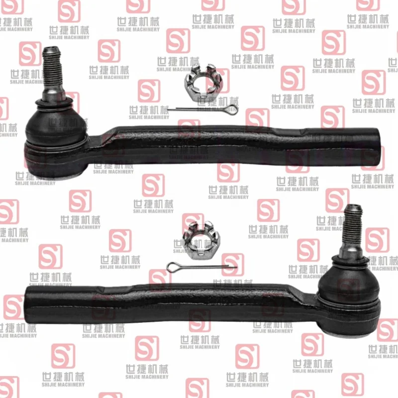2 Pcs Left & Right Outer Tie Rod Ends For Lexus RX350  RX450h  Toyota Highlander Venza  ES800534 ES800533 45460-49055 45470-4902