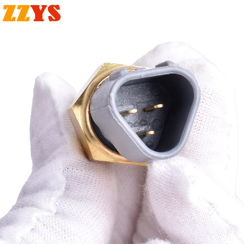 M12 Water Tank Temperature Sensor Temperature Control Switch Assy Radiator Cooling Fan Thermo For CF MOTO NK150 NK650 NK 150 650