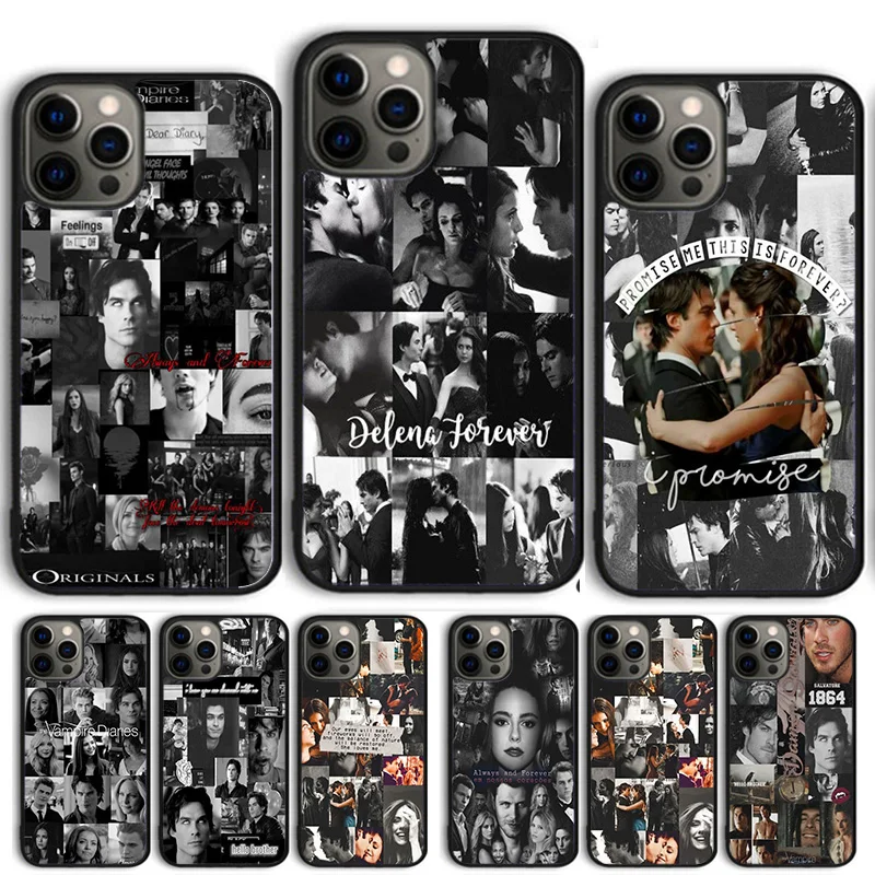 The Originals Vampire Diaries TVD Phone Case For iPhone 14 15 16 13 12 Mini Max Cover For Apple 11 Pro Max 6S 8 7 Plus