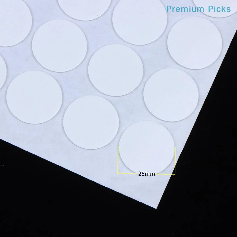 Self Adhesive 3D Epoxy Resin Patch Dots 70Pcs 25MM Round Crystal Clear for DIY Photo Pendant Making Jewelry Craft Projects