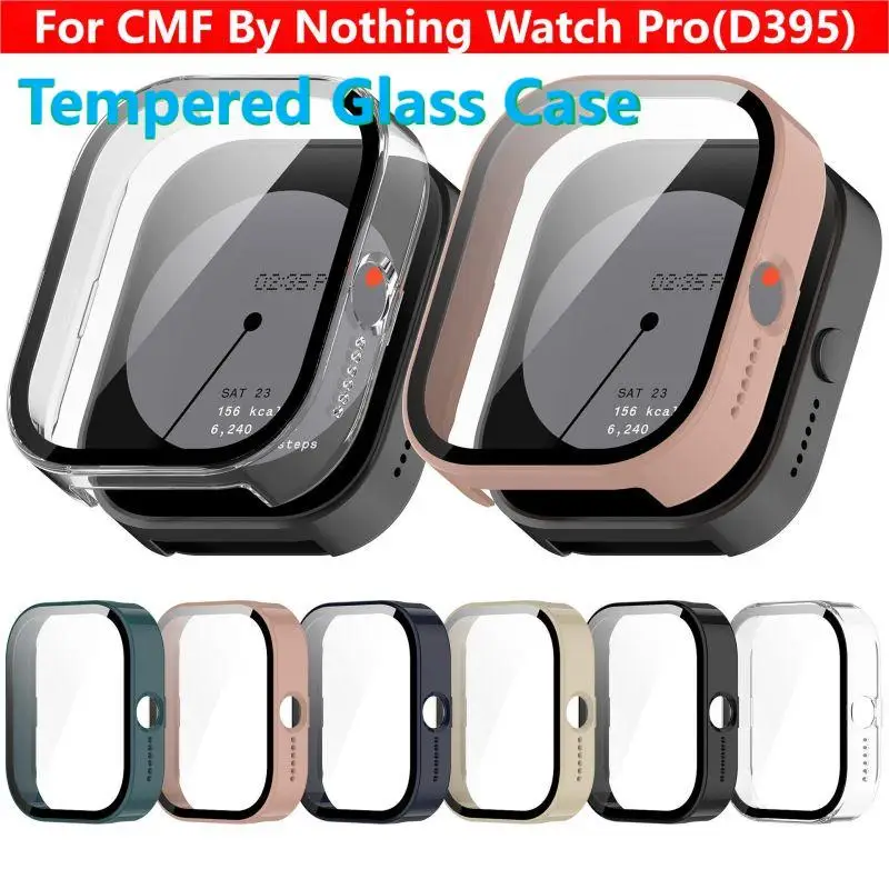 Tempered Glas Case For CMF By Nothing Watch Pro Samrt Watch Strap Full Cover Bumper Protective Shell Screen Protector