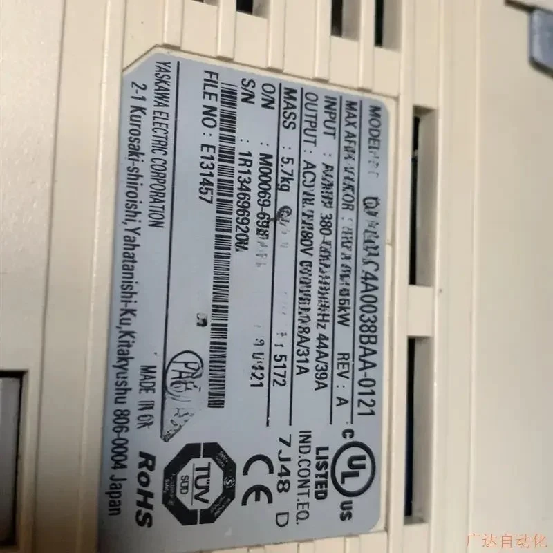 

Инвертор Yaskawa CIMR-AC4A0038BAA-0121 NEW серии A1000