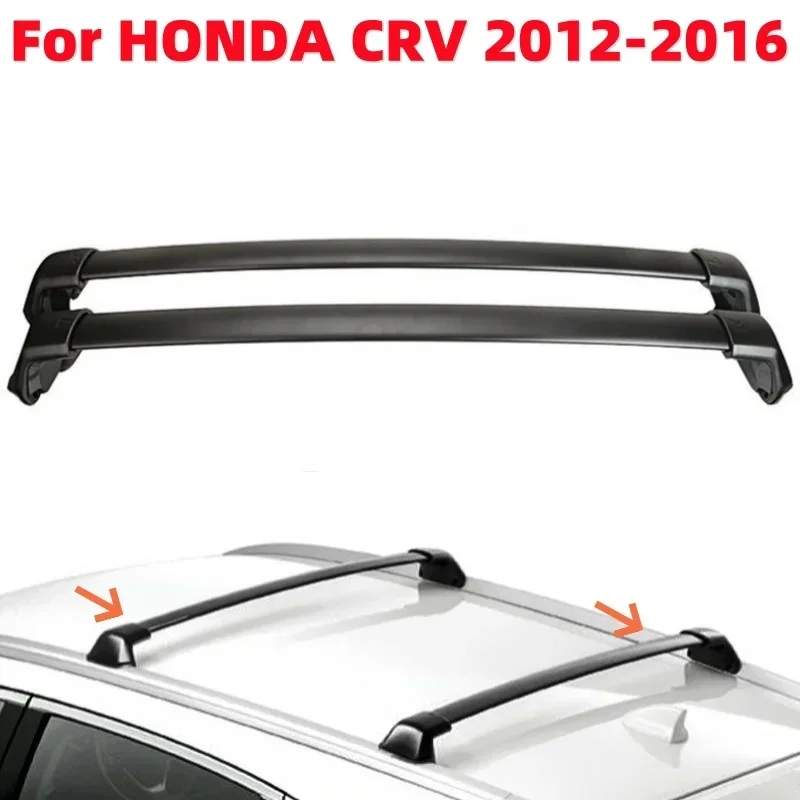 2Pcs Car Roof Rack Top Rail Cross Bars For HONDA CRV 2012-2016