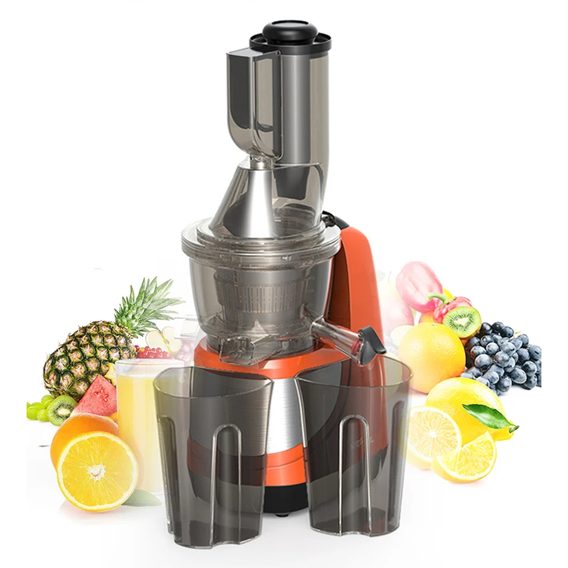 Whole Fruit Silent Working Multifunction Low Speed High Juice Yield Cold Press Slow Juicer Extractor