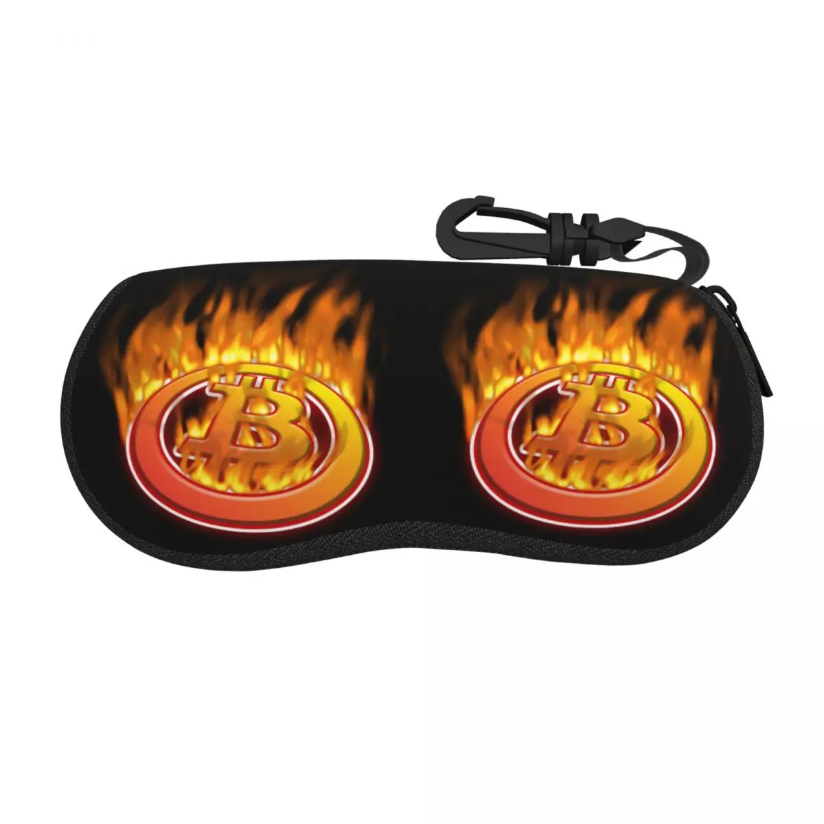 

Custom That Bitcoins Is Lit So Hot Shell Eyeglasses Protector Cases Men Women Sunglass Case BTC Crypto Coins Glasses Pouch