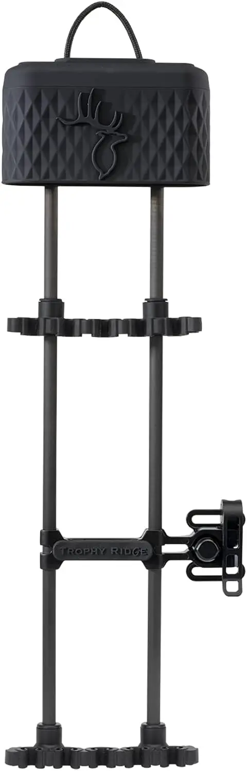 Arrow Quiver with Innovative Custom Mount, Secure Cam Locking System, and Configurable Grippers