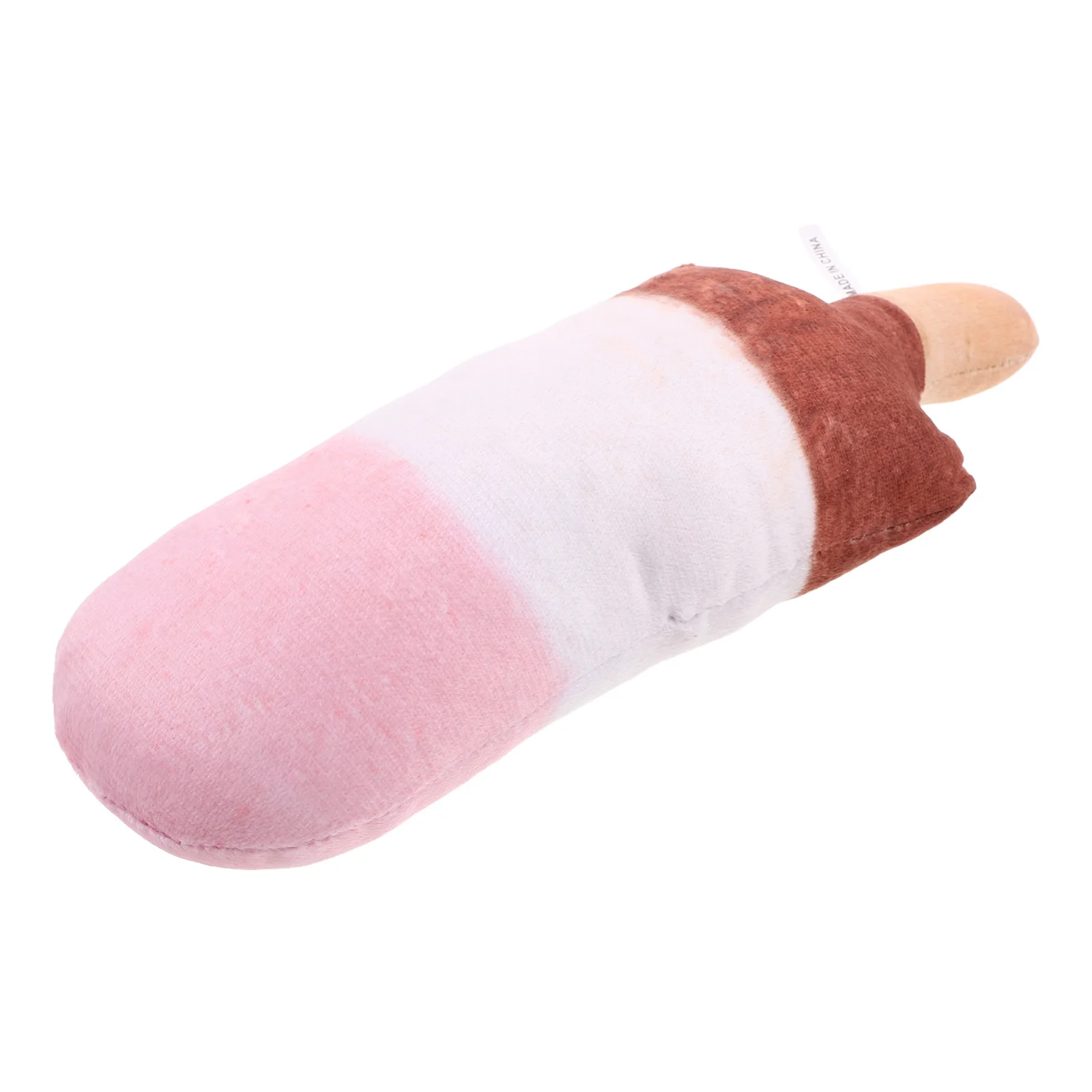 

Creative Ice Cream Shaped Pillow Soft Decorative Cushion for Kids Room Home Party Props Realistic Food Display