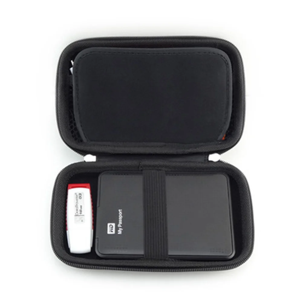 Blue Waterproof Electronic Accessory Organizer Travel Case Durable Portable Storage Bag for Cables Chargers First Aid Passport