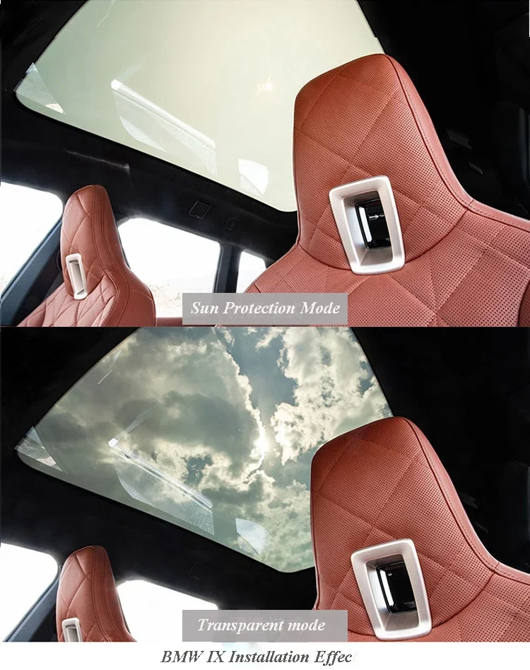 Black  Self Adhesive Pdlc Tint Smart Film for Car Car Pdlc Smart Film