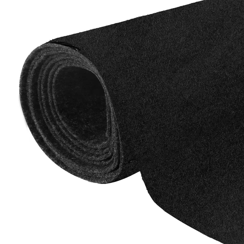 Car Trunk Liner Black Carpet Non-Woven Febric for Speaker Sub Box Carpet 2mx1m