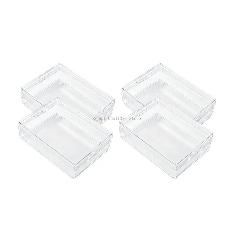 Playing Card Deck Case with Closure and Clear Shell for Daily Storage, Travel Carry, Household, and Home Use
