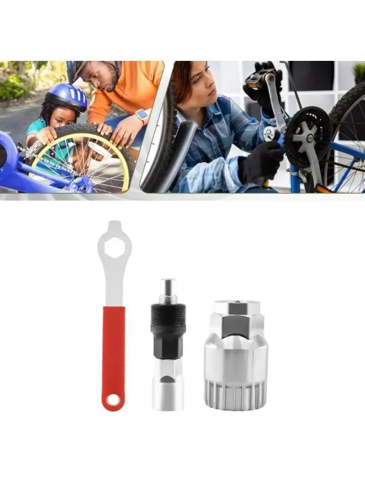 

Y1UD Essential Bicycles Maintenance Tool Set Featurings Crank Puller and Bottom Bracket Removers
