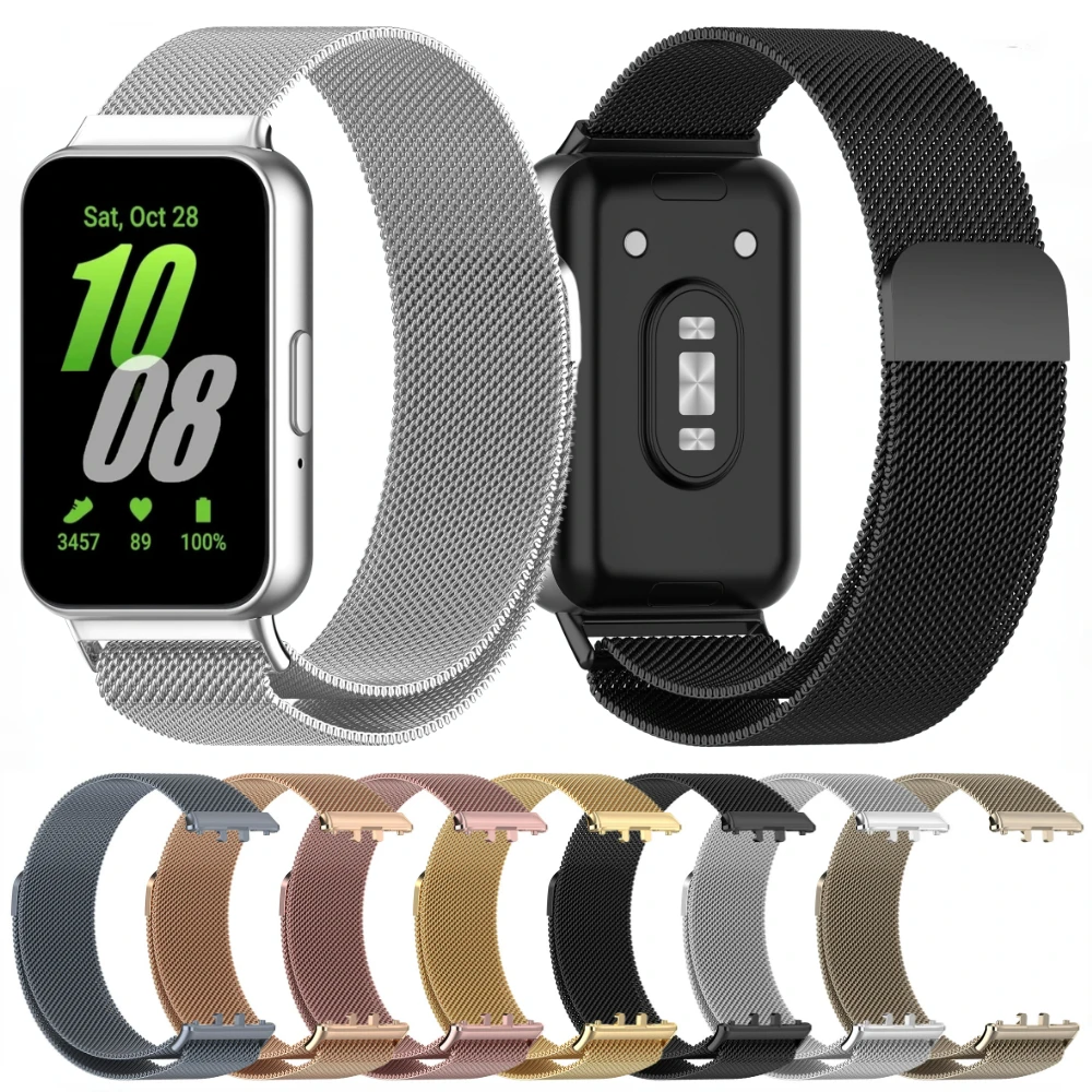 

Milanese Loop Band for Samsung Galaxy Fit 3 Strap Smart Watch Bracelet Wristband for Samsung Galaxy Fit 3 Metal Watchband Belt