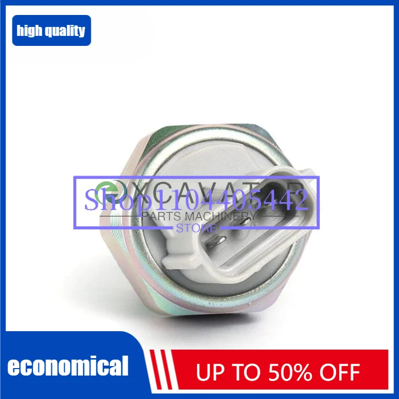 PC400-7 Common Rail Fuel Pressure Sensor for Excavator ND499000-4441 499000-4441 1802200120 1-80220012-0