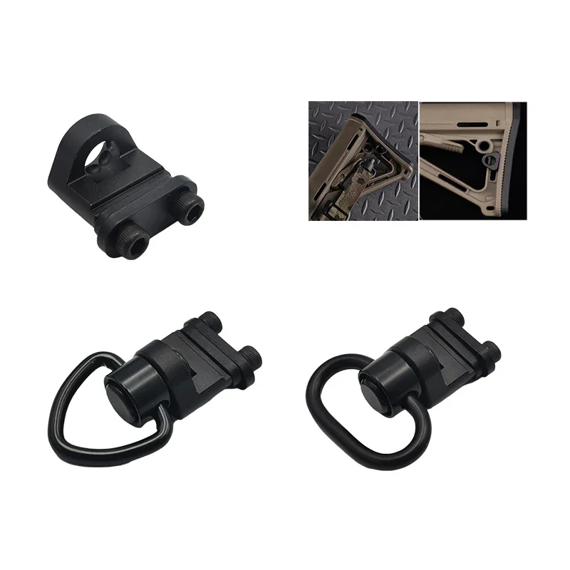 

Tactical CTR Tail Support Fixer QD Strap Buckle Quick Release Aluminum Alloy CTR Tailstock For Hunting Accessories