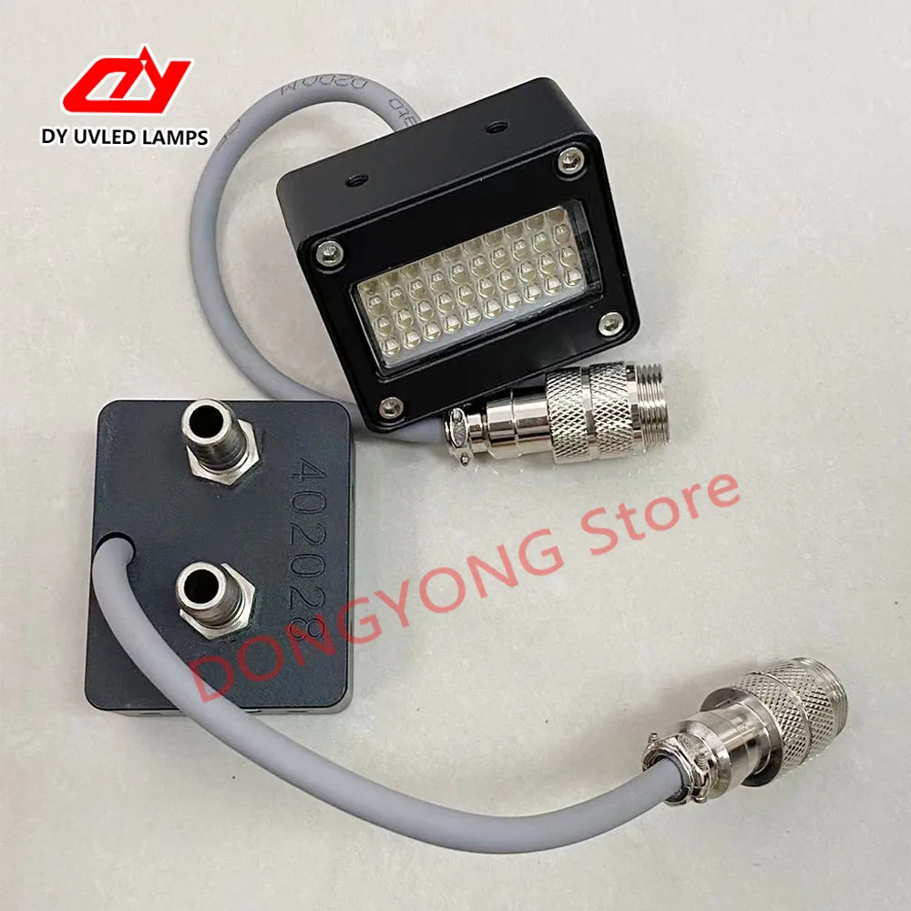 UV LED Curing Lamp UV lamp Light Water cooler 40×20mm Area for Printer RicoH Gen4 Gh2220 Multi-nozzle A4 Modified UV Printer