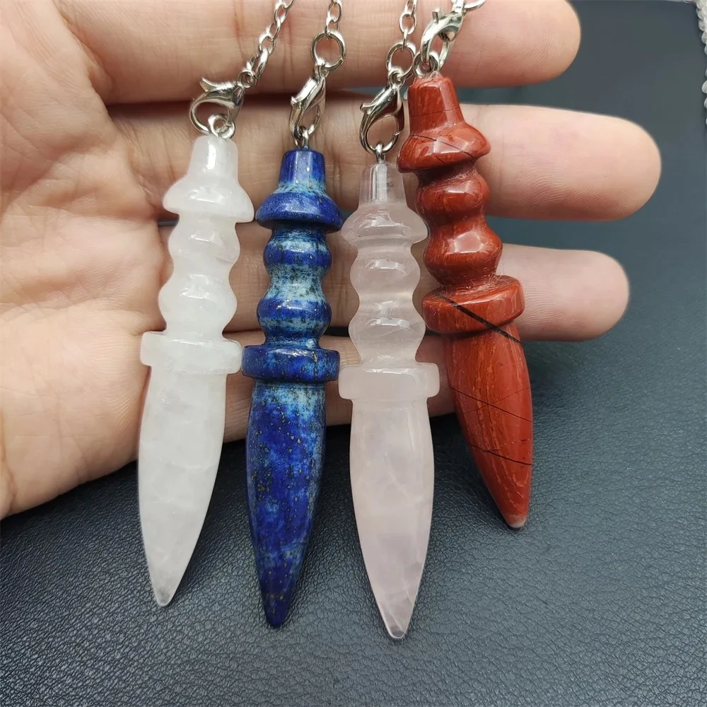 Natural Stone Pendant for Divination and Dowsing