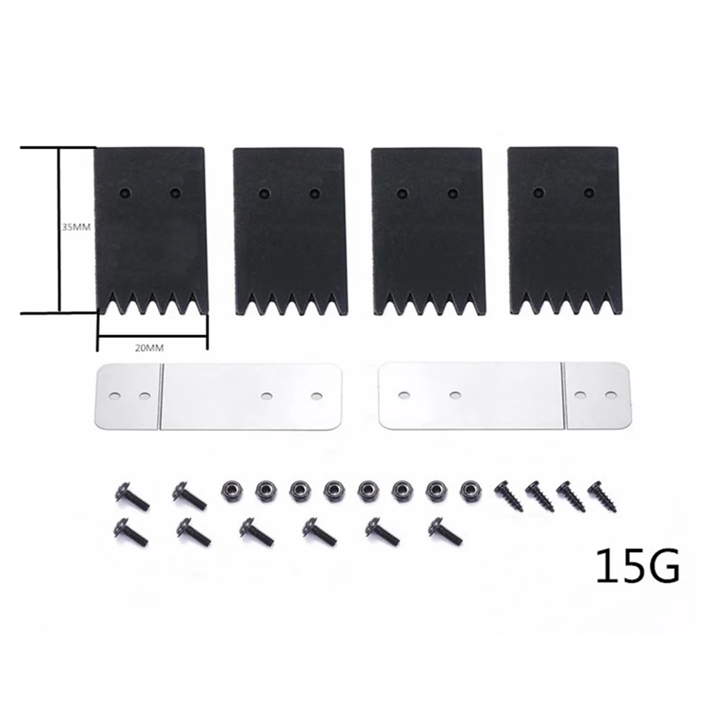 Für wpl d12 rc LKW Auto Upgrade Teile Gummi Kotflügel vorne und hinten Schmutz fänger Zubehör