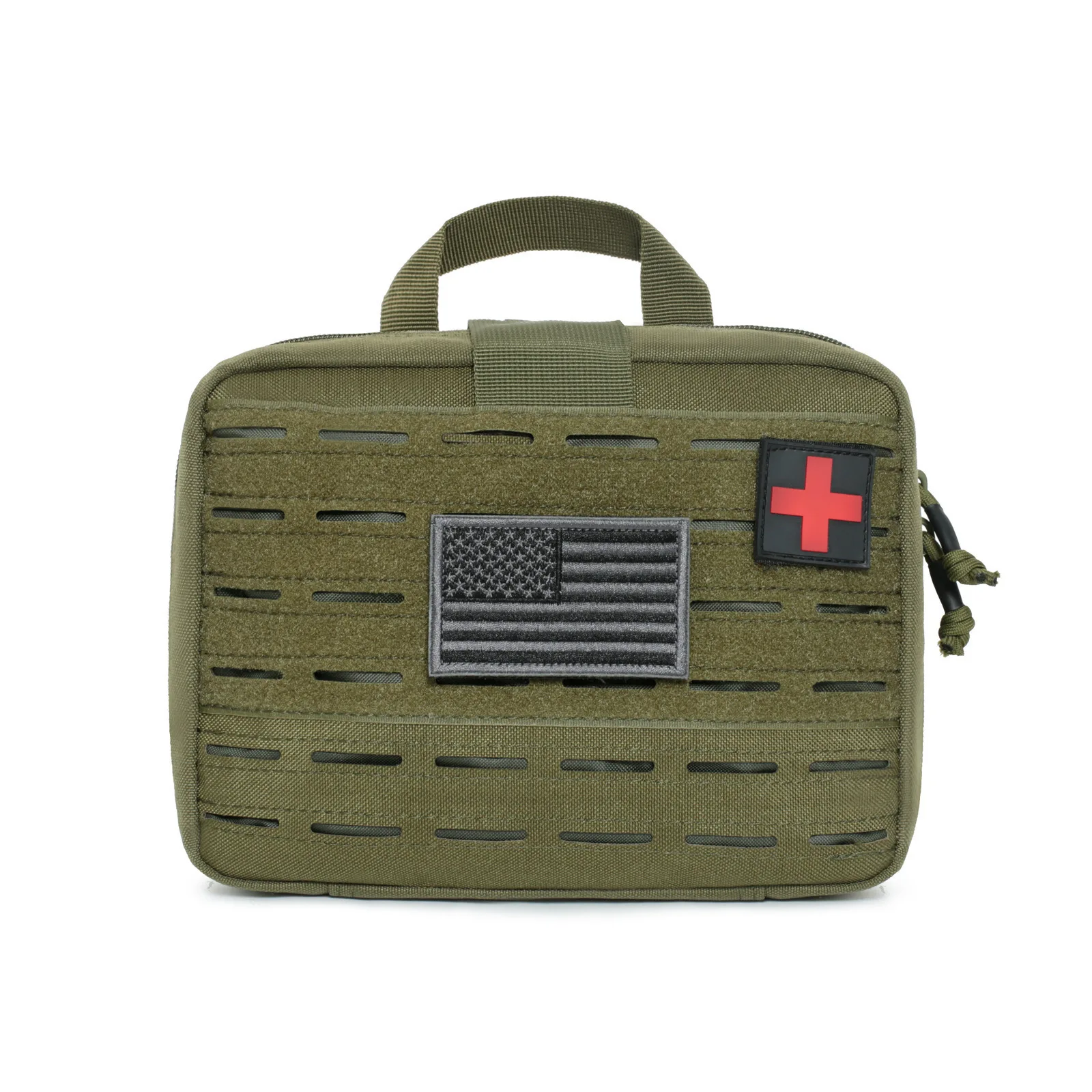 Tactical Medical Kit - Large Capacity, Quick-disconnect Cross-shaped Adhesive Cover, Emergency Rescue Equipment