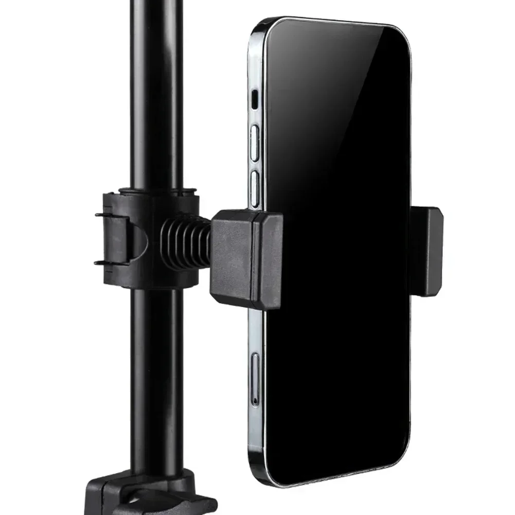 1pc Live Streaming Smartphone Holder Microphone Stand Mount Tripod° SmartPhones Holder Bracket Universal Adjustable Holder