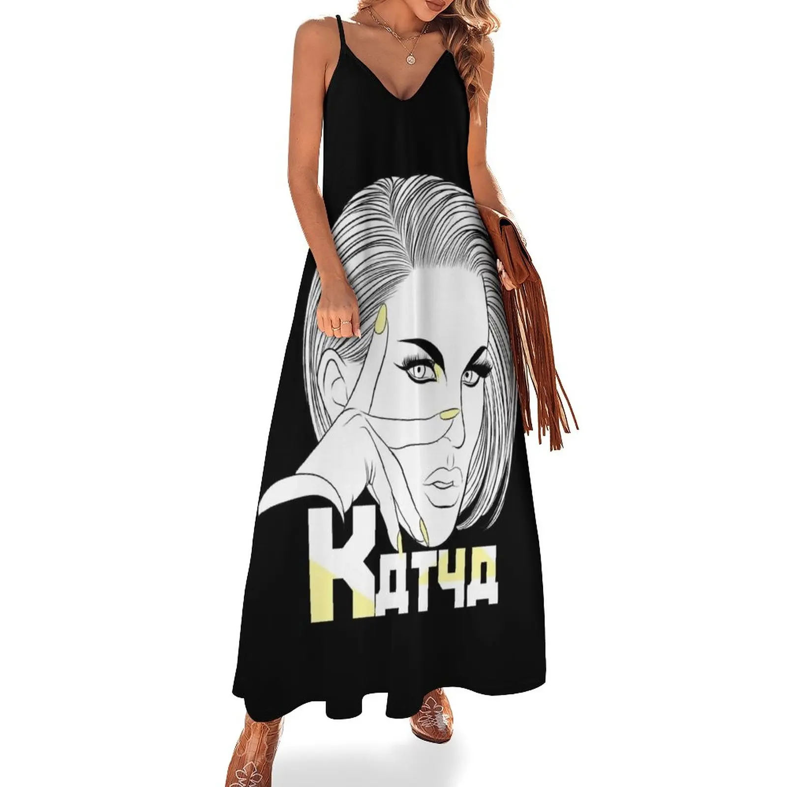 

KATYA Sleeveless Dress dress women summer party dresses women dress dresses Women long