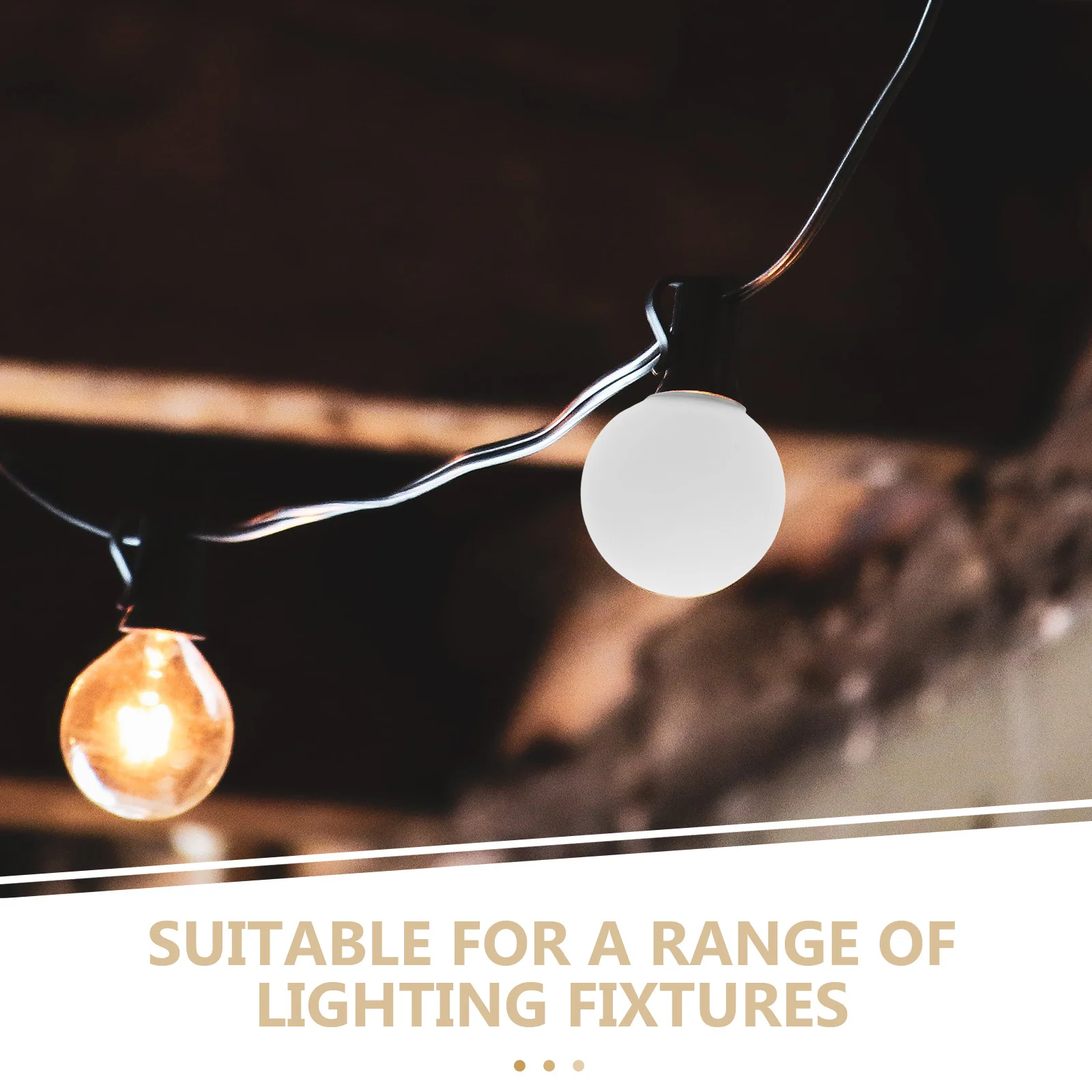 

2Pcs Glass Ball Lampshade 60Mm G9 Milky White Shatterproof Globe Shade for Ceiling Table Pendant Lights Modern Decorative Light