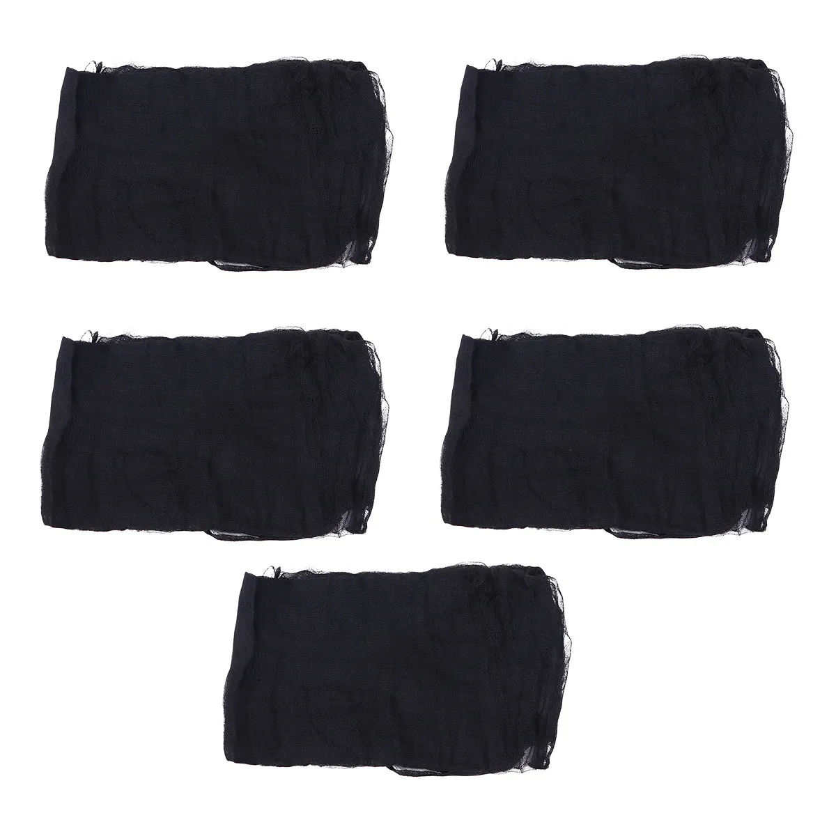 5Pcs Halloween Gauze Fabric Scary Creepy Cloth for Party Haunted Decor Terror Atmosphere Layout Props Haunted Decor