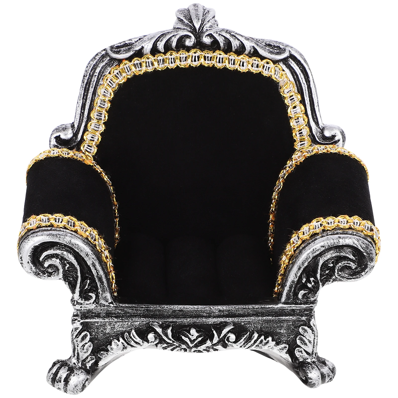 

Sofa Jewelry Rack Ring Holder Earrings Display Stand Black Flannel Bracelet Necklace Storage Organizer for Selling