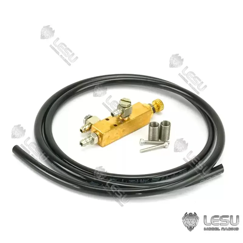 RC 1/14 Metall-Schnellwechselzylinder für Tamiya Hydraulikbagger Lader Muldenkipper für SCANIA MAN VOLVO Tripper DIY-Teile – Detail 4